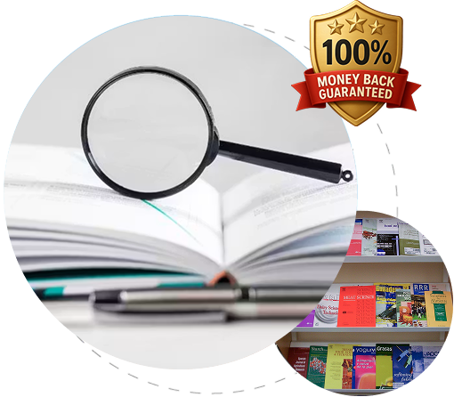 Student writing thesis notes